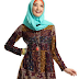 15 Model Baju Hamil Batik Kerja Muslim Terbaru