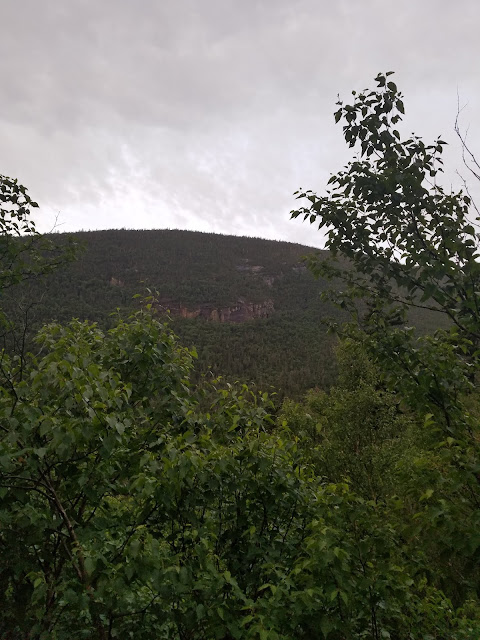 A successful bushwhack to a back-country crag known as The Captain, deeply nestled between South Hancock, Mount Carrigain, and Sawyer River. 