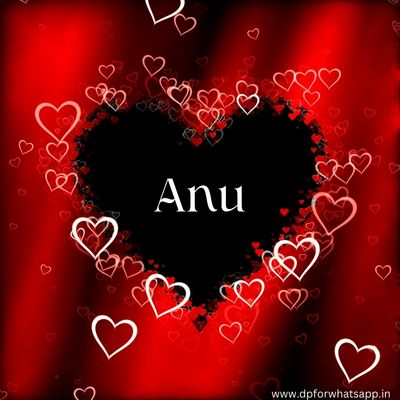 love anu name image