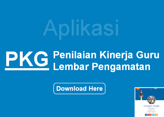 Download Aplikasi Penilaian Kinerja Guru Dengan Lembar Pengamatan Lengkap