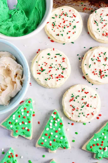 Yummy Gluten Free Frosted Sugar Cookies