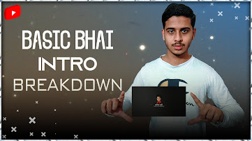 Basic Bhai Intro Breakdown | Basic Bhai | Adobe After Effects | Technical Production | 2022
