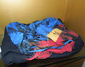 Hollywoodland burnt Superman suit prop