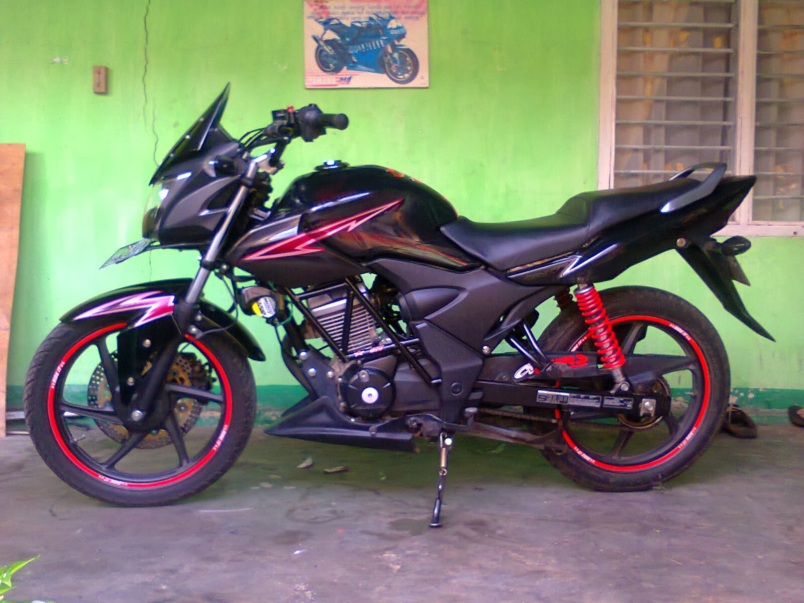 Modifikasi Motor Honda Verza 150