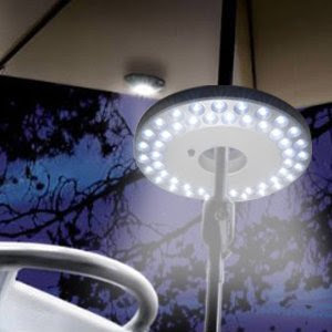 Outdoor UFO Night Light Lamp 2 Mode 48 LED