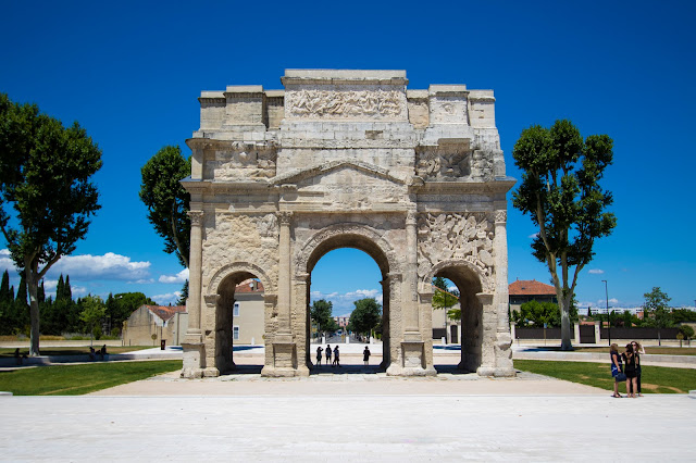 Arco di trionfo-Orange