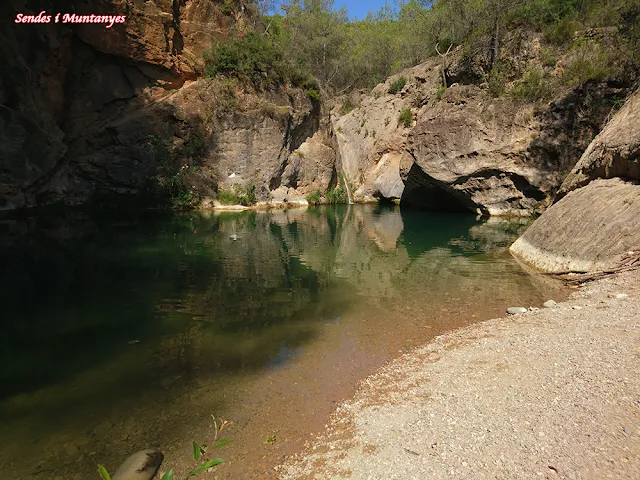 Ludiente, río Villahermosa, Rambla santa Ana, pozo negro