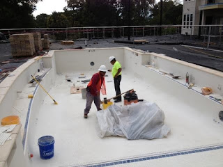 Pool tile repair in Charlotte, NC