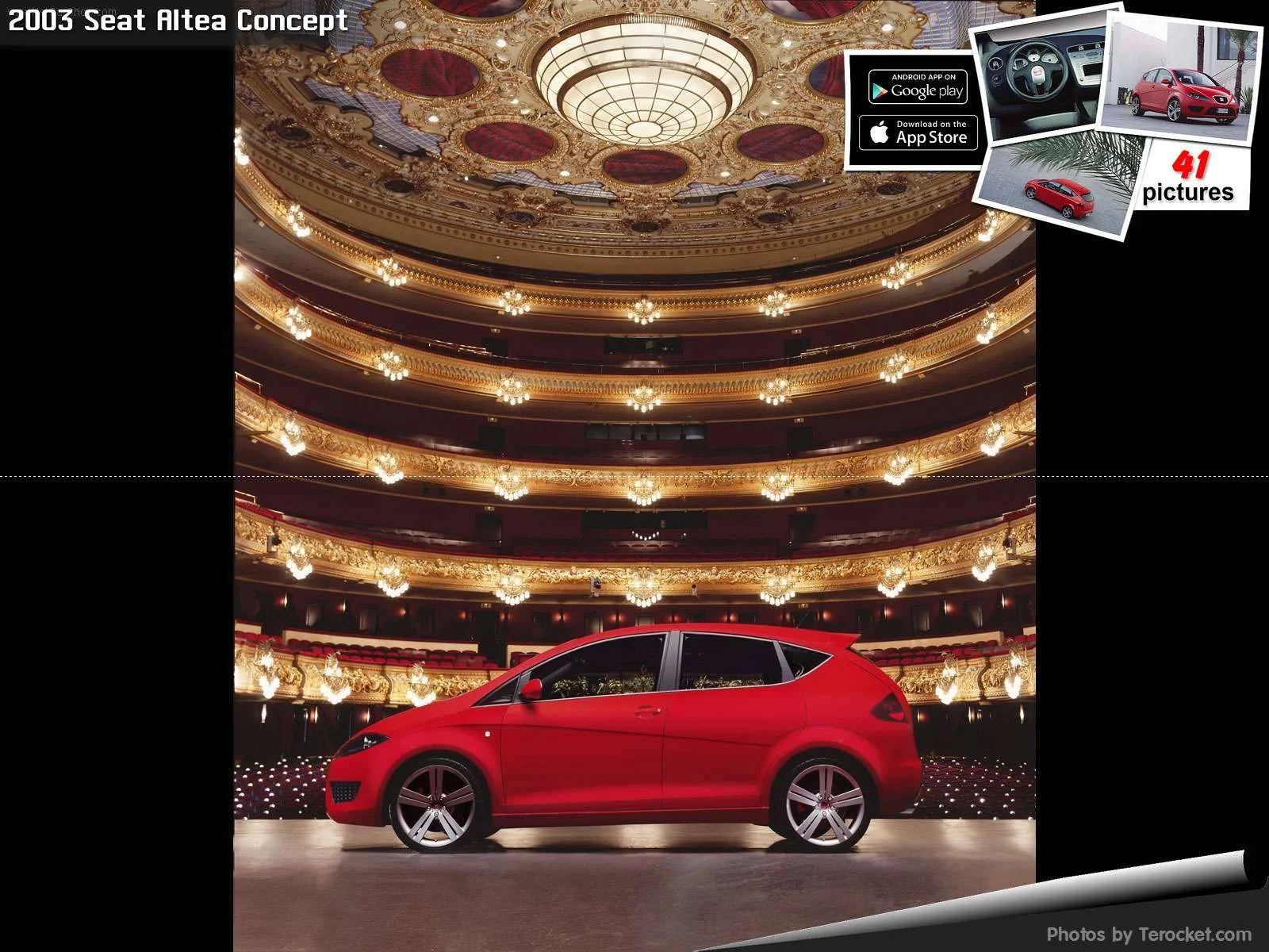 Hình ảnh xe ô tô Seat Altea Concept 2003 & nội ngoại thất