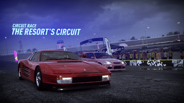 Screenshot of Ferrari Testarossa in Need for Speed Heat