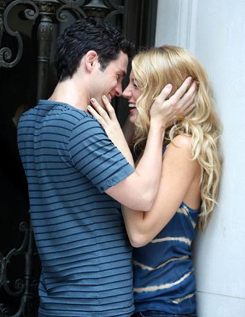 blake lively and penn badgley. Blake Lively and Penn Badgley