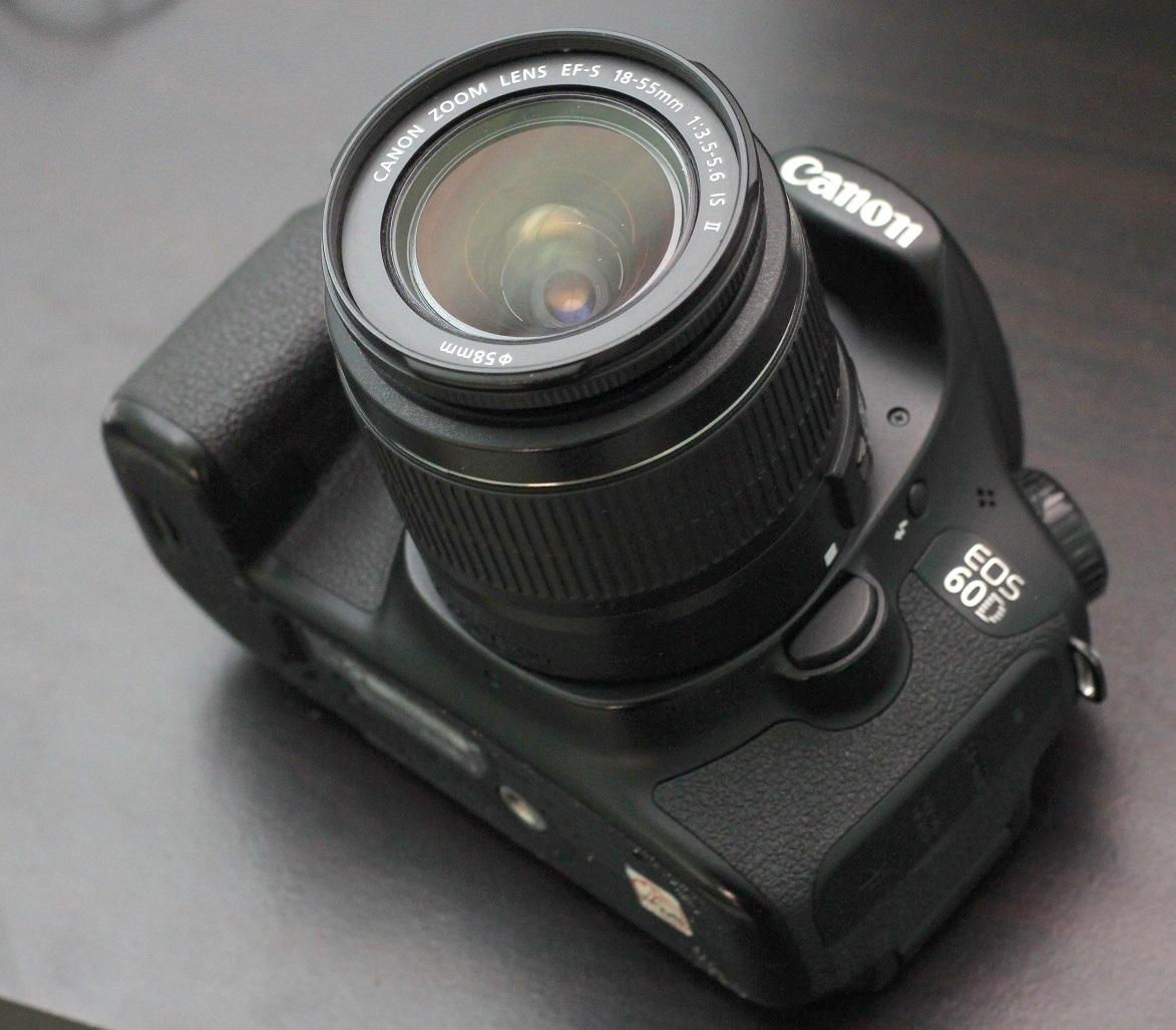 Jual Kamera DSLR Canon EOS 60D + KIT Lens Bekas 