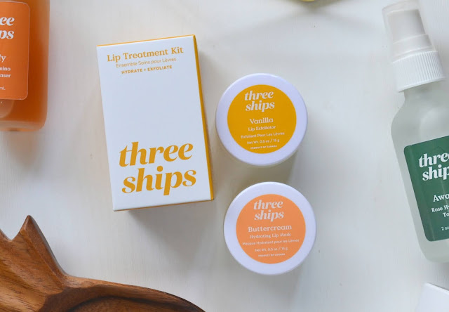 Three Ships Beauty Lip Exfoliator and Buttercream Hydrating Lip Mask