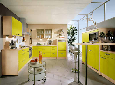 Yellow Kitchen Design