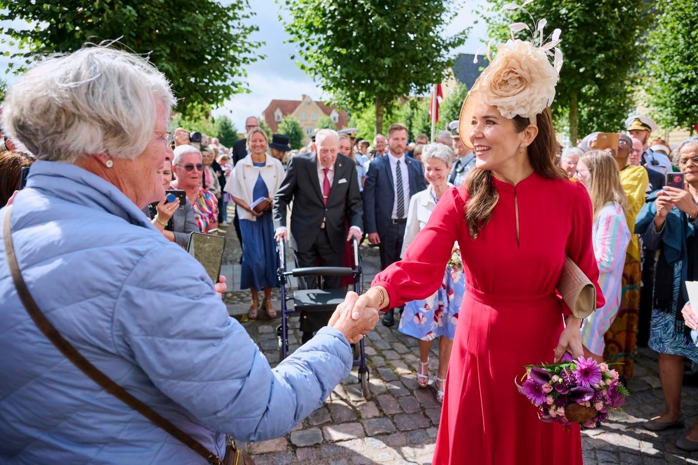 Crown Prince and Princess of Denmark made their first appearance after summer break