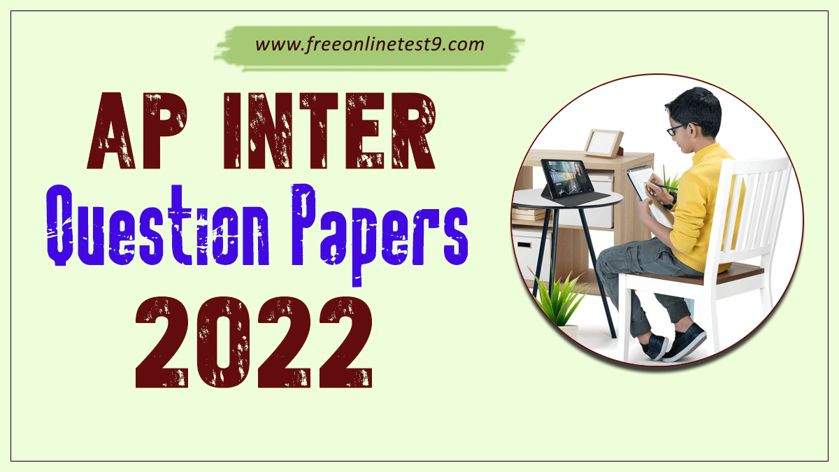 AP Inter Question Papers 2022