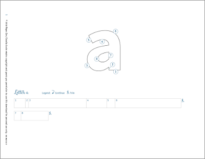 quilling lowercase letters alphabet tutorial pattern