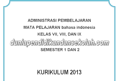 Download Silabus, Rpp, Skl, Ki, Kd, Prosem, Prota Bahasa Indonesia Kelas Vii/ 7, Viii/ 8, Dan Ix/ Ix Smp Kurikulum 2013 Revisi 2017