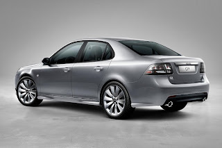 Saab 9-3 Aero Sedan (2014) Rear Side