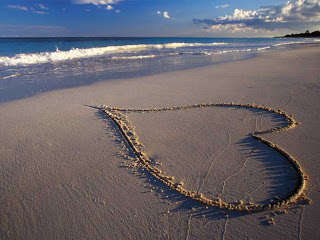 A Heart Traced in Sand