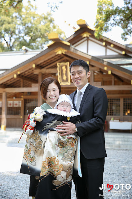 猿田彦神社でのお宮参り出張撮影