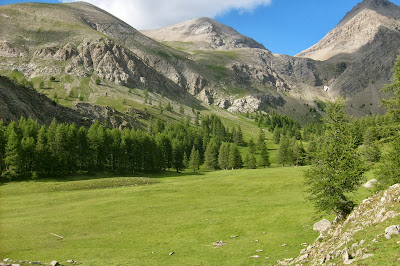 bivouac au dessus du lac d'Allos