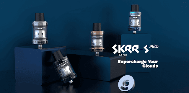 Easy to get the taste and Cloud! Vaporesso SKRR-S Mini Tank