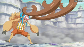 ワンピースアニメ 魚人島編 557話 チョッパー ホーンポイント Tony Tony Chopper | ONE PIECE Episode 557