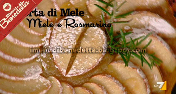 Torta di Mele Miele e Rosmarino di Benedetta Parodi