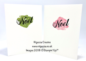 Simple to WOW! Peaceful Noel Christmas Cards Nigezza Creates