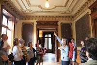 Interior del palacete de la Finca Munoa