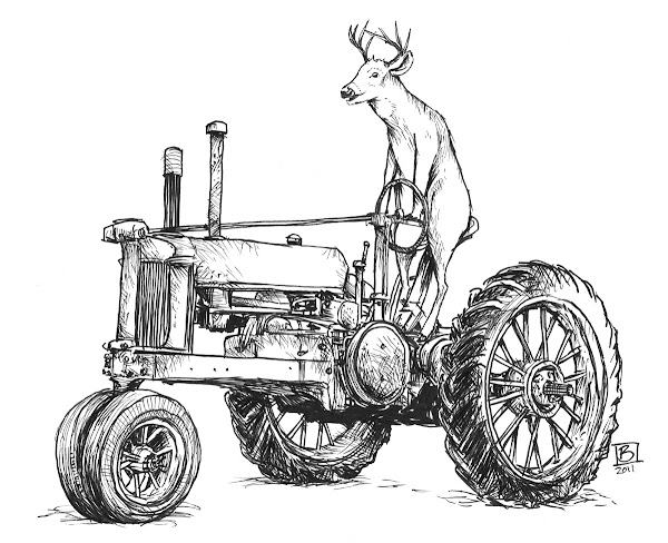 Download John Deere Tractor Colouring Pages - Colorings.net