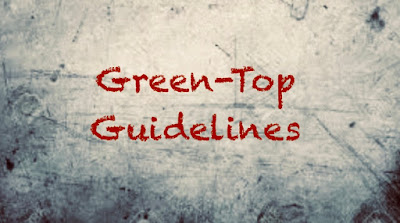 rcog guidelines pdf greentop