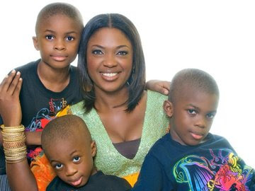 Picture Of Omoni Oboli And Her Cute Sons