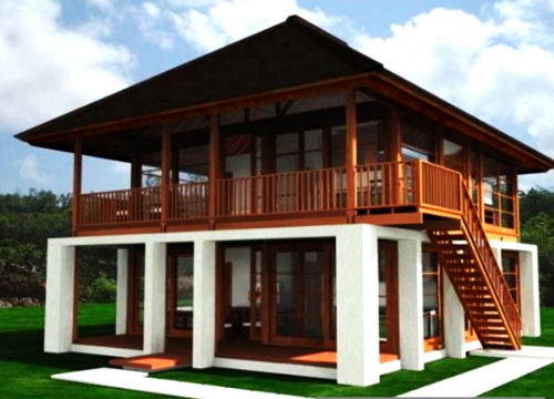 Design Rumah  Kampung  Moden Desainrumahid com