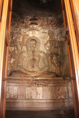 Mahavira in Cave-4 at Badami