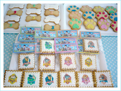 Galletas decoradas patrulla canina