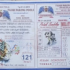 Kode Syair Fajar pakong HK Malaysian dan Indonesian Pools 01 Maret 2018