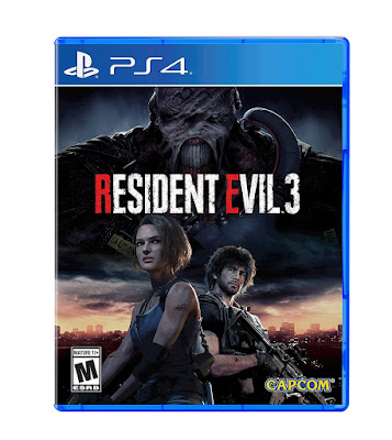 Resident Evil 3 Remake Game Cover Ps4