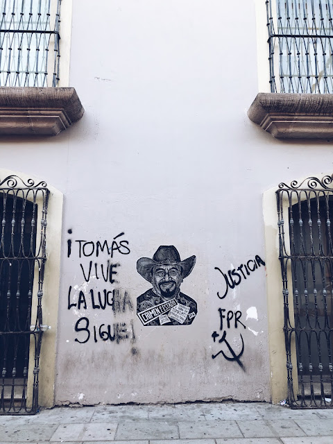 Tomas Martinez Pinacho Oaxaca street art