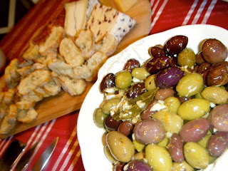 Warm Marinated Olives from Katie-Kate's Kitchen