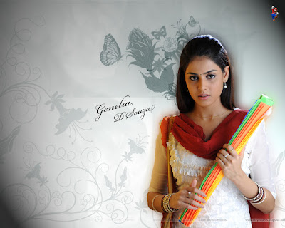 genelia wallpaper. Genelia Wallpaper 1