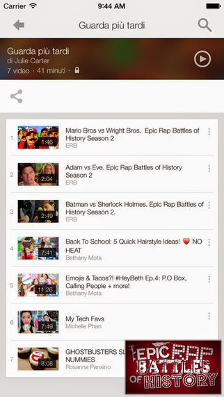 YouTube, l'app si aggiorna alla vers 10.22.11614 