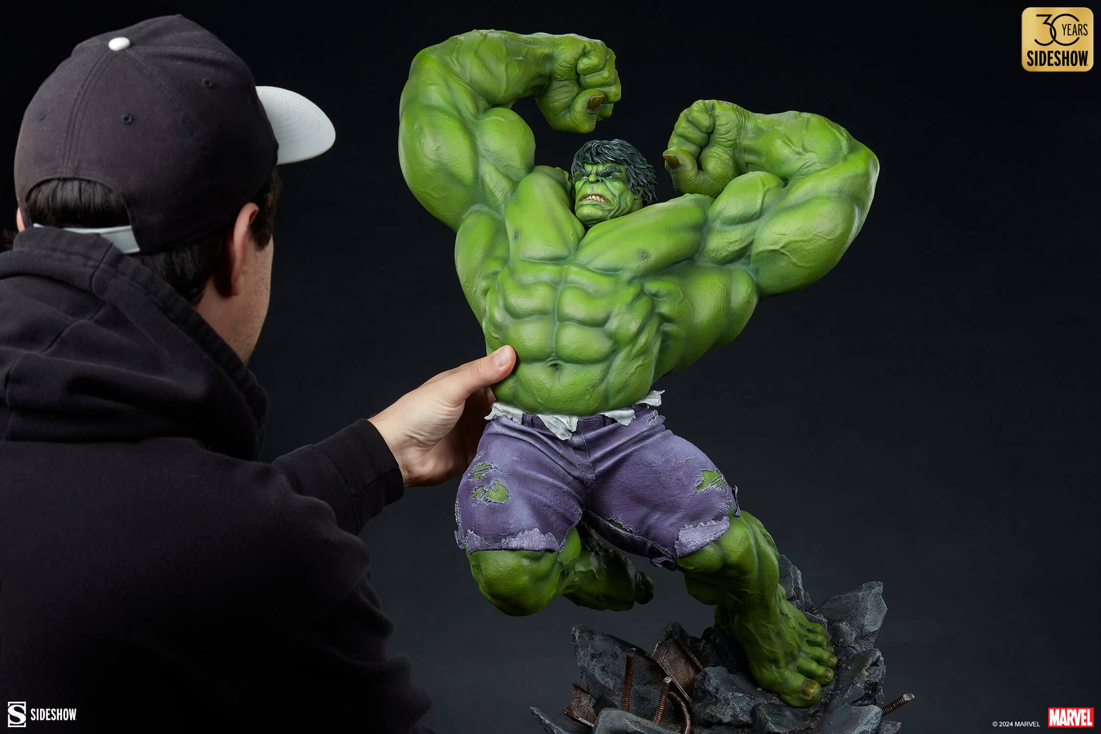 Hulk: conheça a estátua premium do Gigante Esmeralda da Sideshow