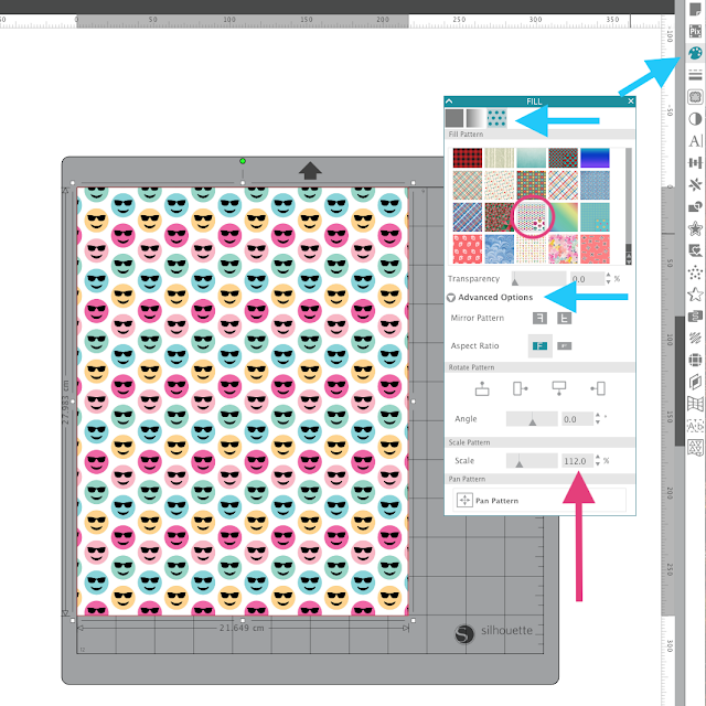 How to print edge-to-edge on Silhouette Printable Cotton (or any other printable media). Tutorial by Janet Packer (Crafting Quine) https://craftingquine.blogspot.co.uk for the GraphtecGB and the SilhouetteUK Blog