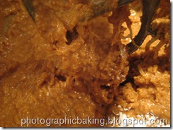 Wet ingredients all mixed