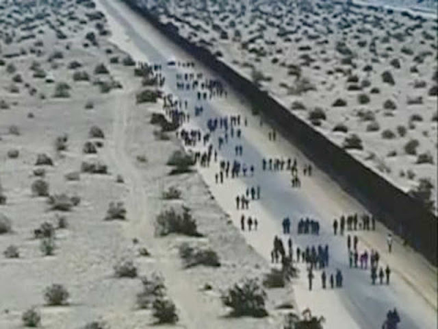  Border Patrol Arrests 376 Who Dug Under Barrier in Arizona
