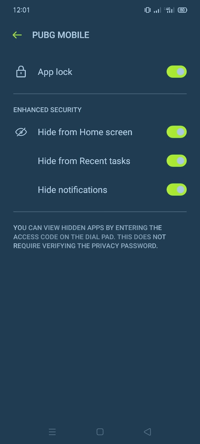 How hide app in Real me phones (step by step) 