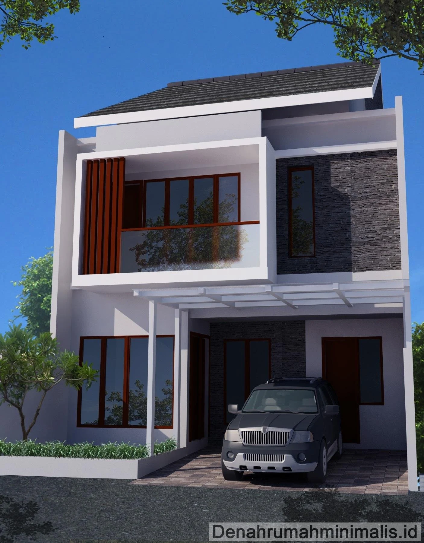 51 Trend Desain Rumah Minimalis 2 Lantai Type 36 72 Yang - Desain rumah type 36 2 lantai
