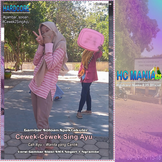Gambar Soloan Spektakuler – Gambar Siswa-Siswi SMA Negeri 1 Ngrambe – Buku Album Gambar Soloan Edisi  6.1